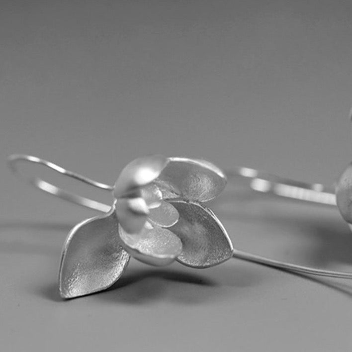 Lotus Flower Earrings - Boutique Bristol